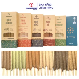 Nhang thơm tự nhiên Dương Minh nhang ngắn 20cm/30cm nhang sạch 100% nguyên liệu tự nhiên